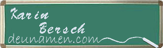 Karin Bersch Visitenkarte